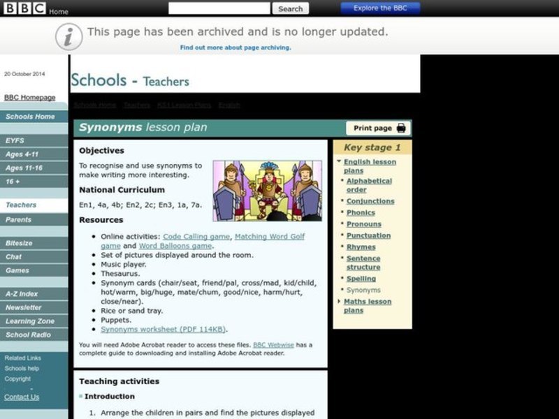 synonyms-lesson-plan-for-4th-5th-grade-lesson-planet