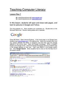 Computer Literacy Lesson Plans & Worksheets | Lesson Planet