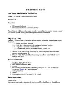 Ten Little Black Dots Lesson Plan