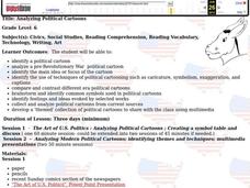 Analyzing Political Cartoons Lesson Plan