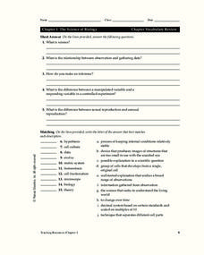 inquiry based cell biology lesson plans worksheets