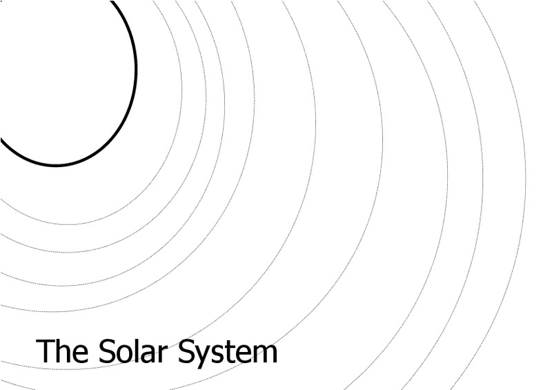 Solar System Template Printable Card Template Solar System Template Printable Card Template