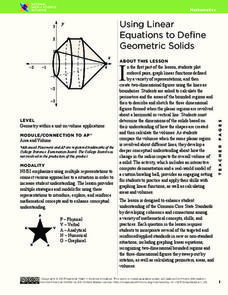 Volume of Composite Figures Lesson Plans & Worksheets