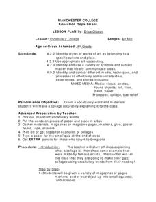 Vocabulary Collage Lesson Plan