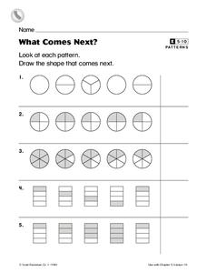 what comes next worksheet for 3rd 5th grade lesson planet