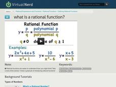 What is a Rational Function? Instructional Video for 8th - 11th Grade ...