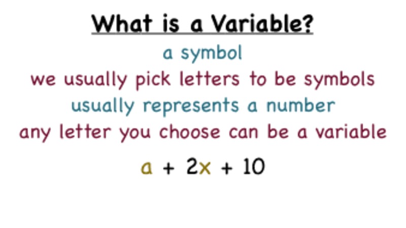 What is a Variable? Instructional Video for 6th - 12th Grade | Lesson ...