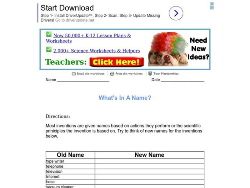 what-s-in-a-name-worksheet-for-2nd-5th-grade-lesson-planet