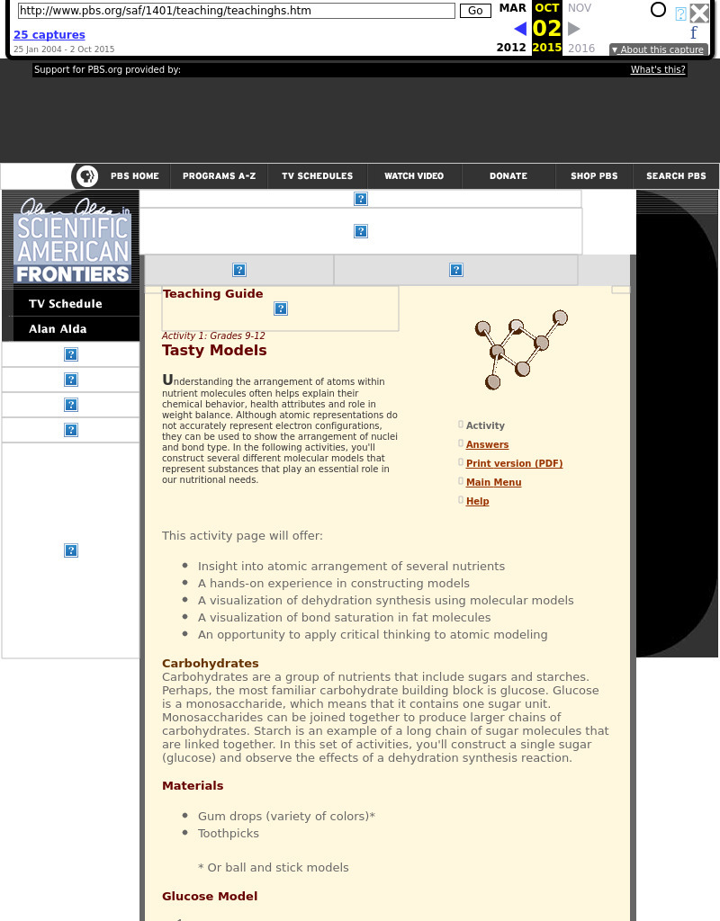 Making Molecular Models Lesson Plan for PreK 6th Grade Lesson