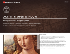 Open Window: Using Leonardo's Perspectograph Lesson Plan